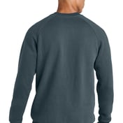 Back view of Cloud Fleece Crew