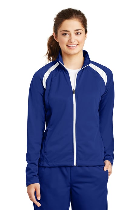 Front view of Women's Tricot Track Jacket