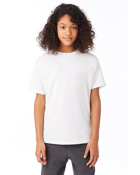 Frontview ofYouth 50/50 T-Shirt