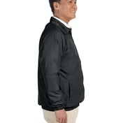Side view of Adult Microfiber Club Jacket