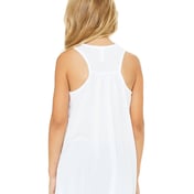 Back view of Youth Flowy Racerback Tank