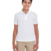 Front view of Youth Origin Performance Piqué Polo