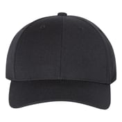Front view of Premium Curved Visor Snapback Cap