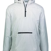 Front view of Range Hooded Packable Quarter-Zip Jacket