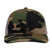 Front view of Everyday Camo Trucker Cap
