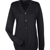 Front view of Women’s Pilbloc V-Neck Button Cardigan Sweater