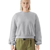 Front view of Ladies’ ReFlex Fleece Crewneck Sweatshirt