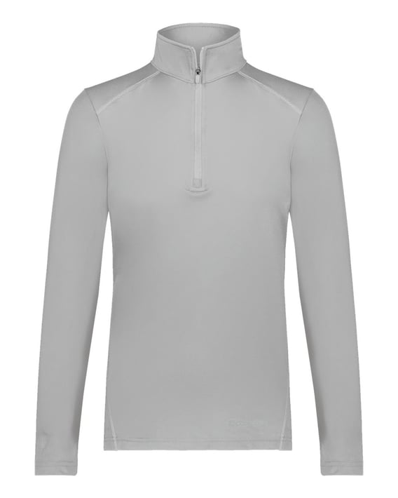 Front view of Women’s CoolCore® Quarter-Zip Pullover