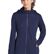 Front view of Women’s Hooded Soft Shell Jacket