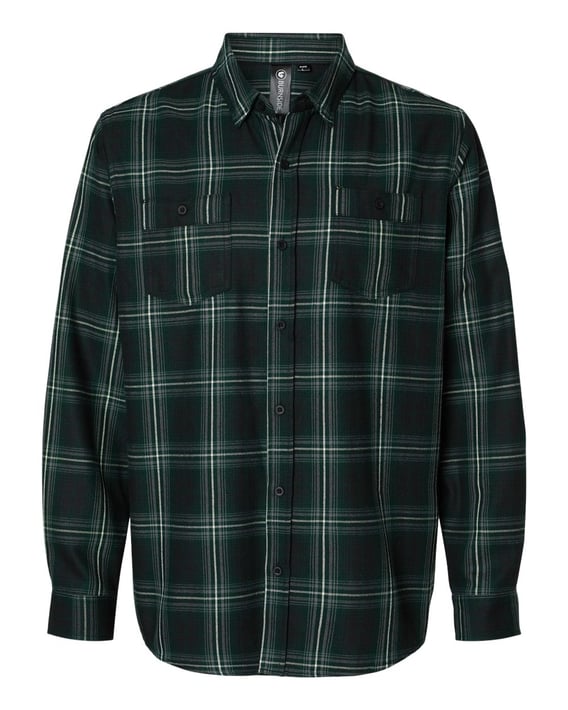 Front view of Perfect Flannel Work Shirt