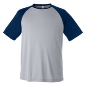 Front view of Zone Colorblock Raglan T-Shirt