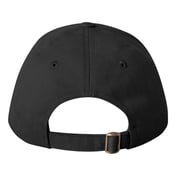 Back view of Heavy Brushed Twill Structured Cap