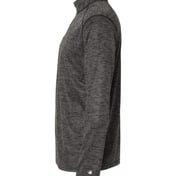 Side view of Tonal Blend Quarter-Zip Pullover