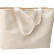 Front view of Ideal Twill Jumbo Tote