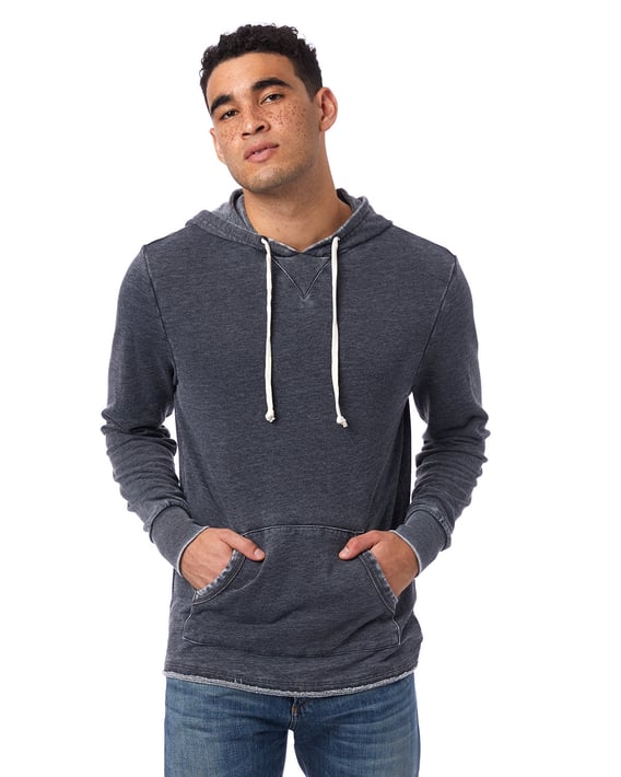 Front view of Unisex School Yard Hoodie