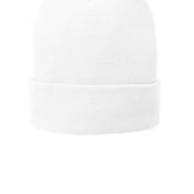 Front view of Fleece-Lined Knit Cap