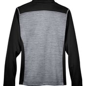 Back view of Women’s Newbury Colorblock Mélange Fleece Full-Zip Jacket