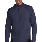 Front view of PosiCharge&reg; Strive Hooded Full-Zip