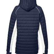 Back view of Women’s Nautical Mile Hooded Puffer Jacket