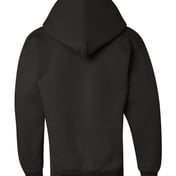 Back view of Powerblend® Youth Hooded Sweatshirt