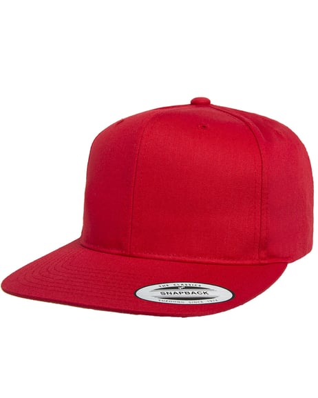 Front view of Pro-Style Cotton Twill Snapback