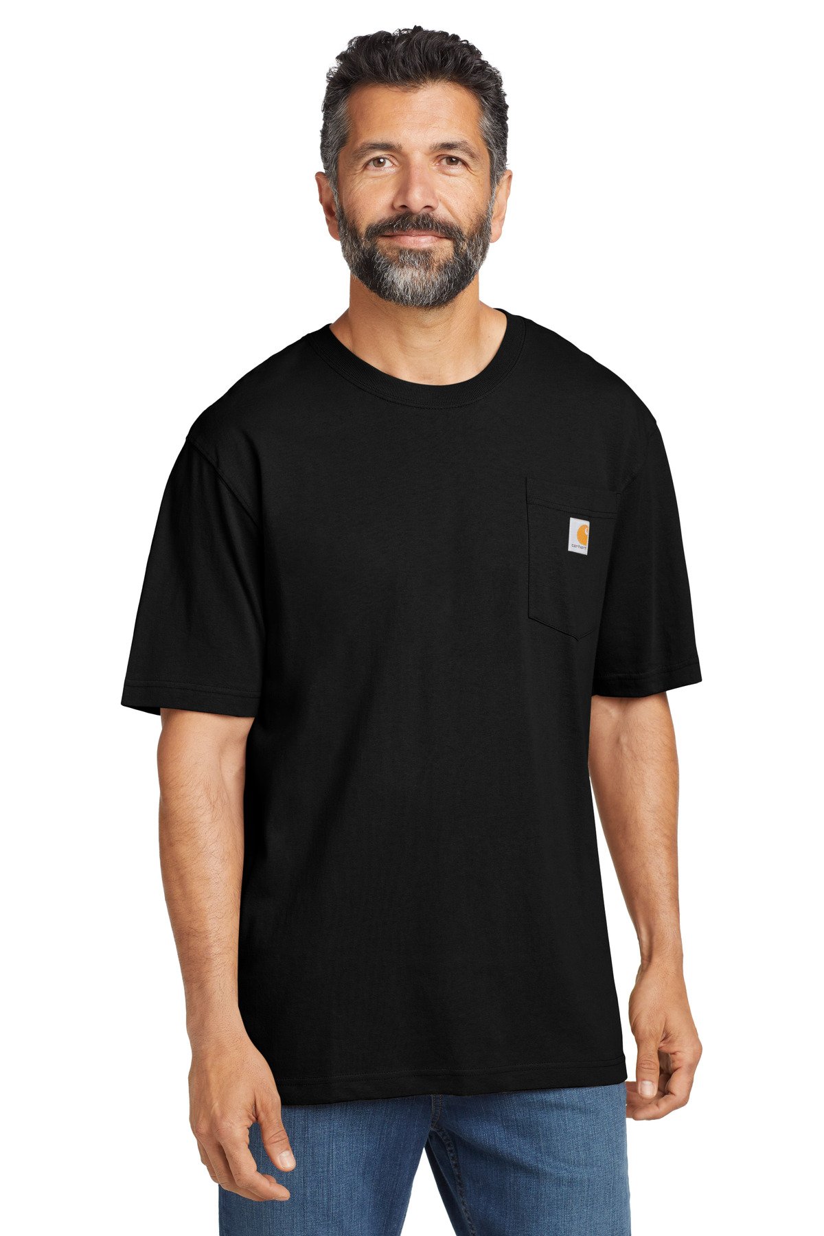 Front view of Workwear Pocket Short Sleeve T-Shirt
