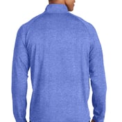 Back view of Tall Sport-Wick® Stretch 1/4-Zip Pullover