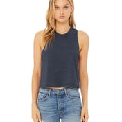 Front view of Ladies’ Racerback Cropped Tank