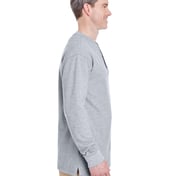 Side view of Adult Mini Thermal Henley