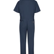 Back view of Short Sleeve Coverall