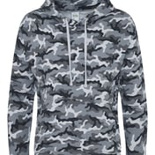 Front view of Camo Hoodie