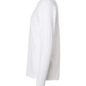 Side view of Fine Jersey Long Sleeve T-Shirt