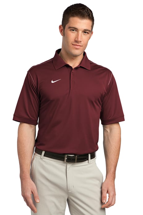 Front view of Dri-FIT Sport Swoosh Pique Polo