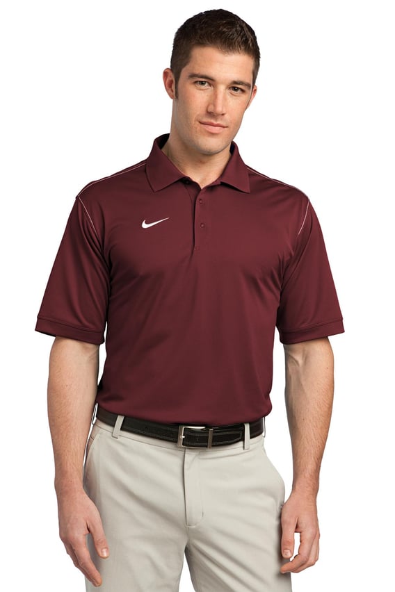 Front view of Dri-FIT Sport Swoosh Pique Polo