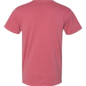 Back view of Inspired Dye Short Sleeve Pocket Crew