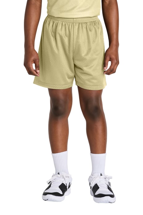 Front view of Youth PosiCharge® Mesh 5 Short