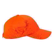 Side view of Running Buck Cap