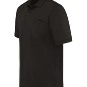 Side view of Performance Short Sleeve Work Shirt With Pocket