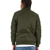 Back view of Bomber Jacket