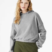 Front view of FWD Fashion Women’s Sponge Fleece Cinched Bottom Hoodie