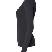 Side view of Women’s Harper Long Sleeve Henley