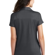 Back view of Women’s Crossover Raglan Polo