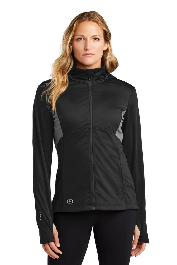 Front view of Ladies Pivot Soft Shell