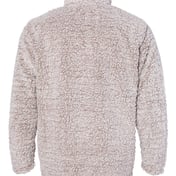 Back view of Sherpa Quarter-Zip Pullover