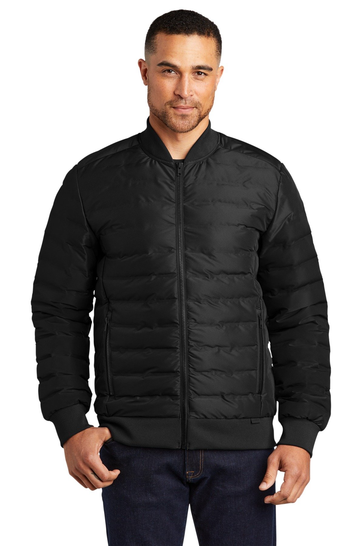 Front view of Street Puffy Full-Zip Jacket