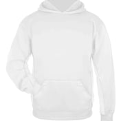 Front view of Youth Performance Fleece Hooded Sweatshirt