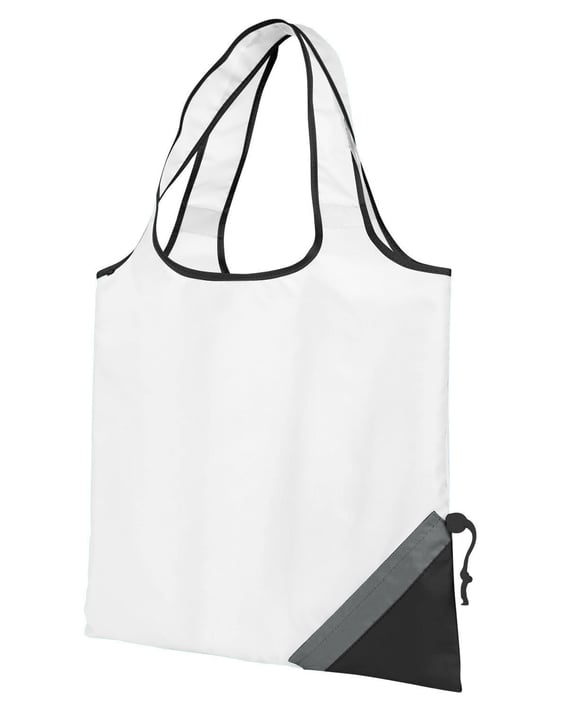 Front view of Latitiudes Foldaway Shopper Tote