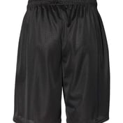 Back view of 9″ Dri-Power® Tricot Mesh Shorts With Pockets