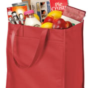 Front view of Extra-Wide Polypropylene Grocery Tote