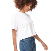 Side view of Ladies’ Ideal Crop T-Shirt